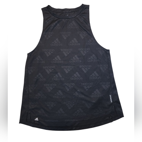 Adidas Black Logo Tank Top Size Small Razorback - Picture 1 of 5